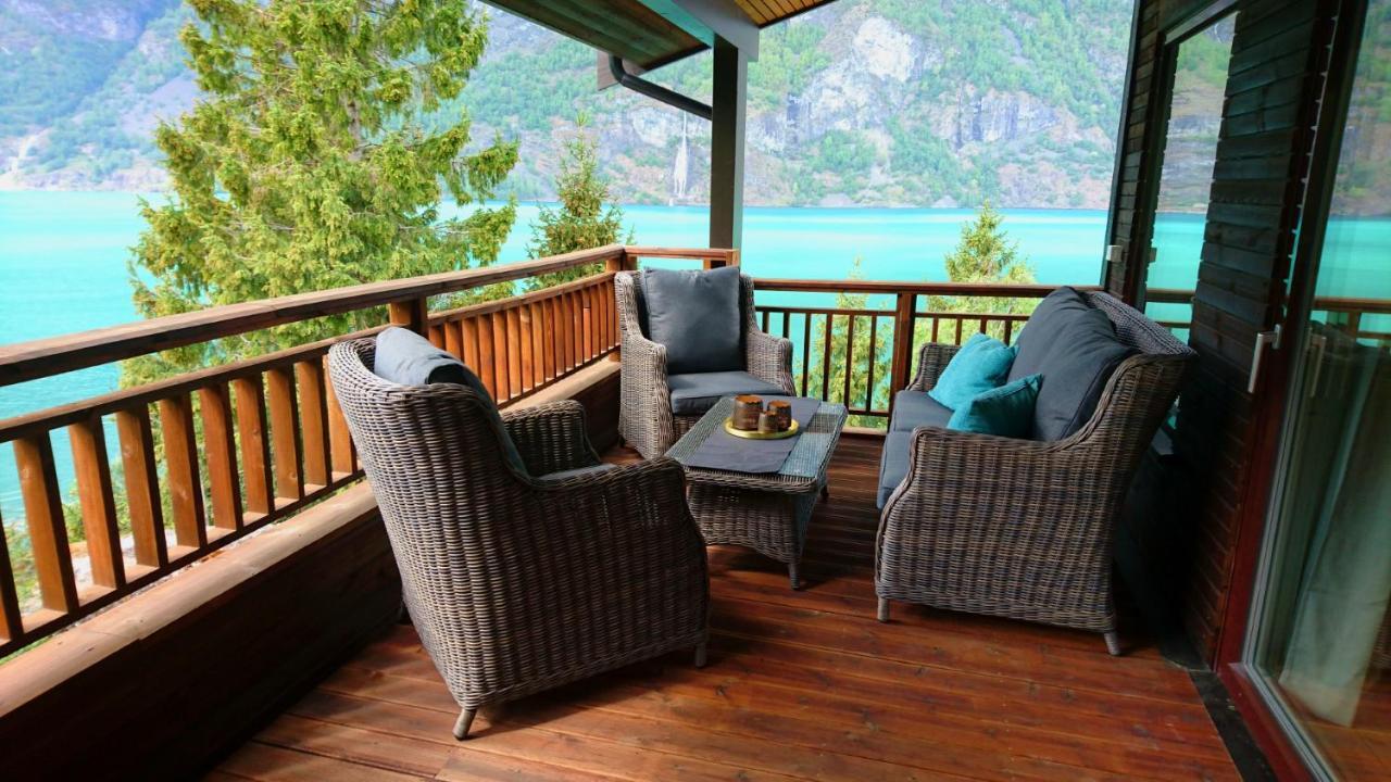Otnes Sør Lejlighed Aurland Eksteriør billede